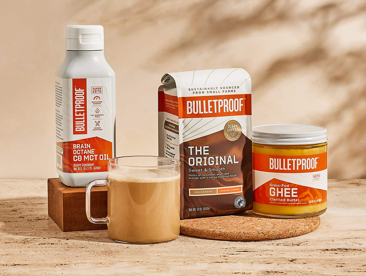 Bulletproof Coffee Recipe ingredients